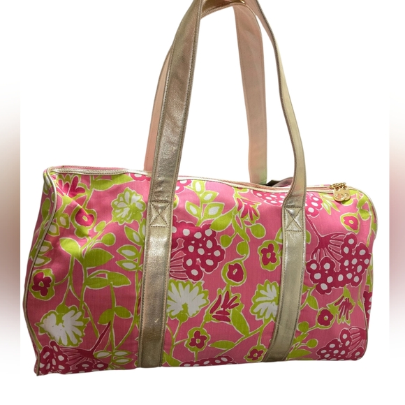 Lilly Pulitzer RARE Floral The Original Carry On Hotty Pink Bloomers *NWT* - Picture 2 of 13